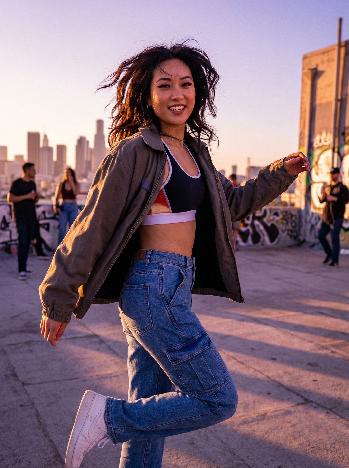 办公桌上视频-街头潮流短视频拍摄